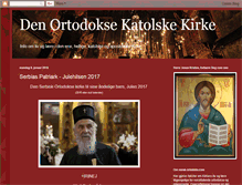 Tablet Screenshot of norsk-ortodoks.com